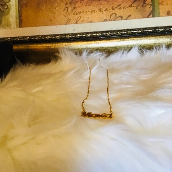 ❤️❤️ Gifts For Women Jewelry Pendant Nameplated Maria necklace - Picture 4 of 5